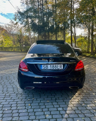 Mercedes-Benz Klasa C cena 105000 przebieg: 143000, rok produkcji 2016 z Biała małe 154